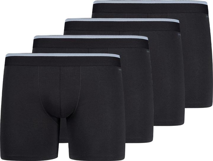 Immagine prodotto Skiny 4er Pack Basic Long Short / Pant (L, confezione da 4)