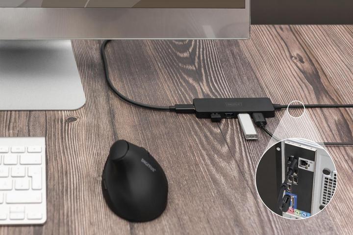 Actual product image Digitus DA-70236 (USB-C, USB-A, 5 Ports)