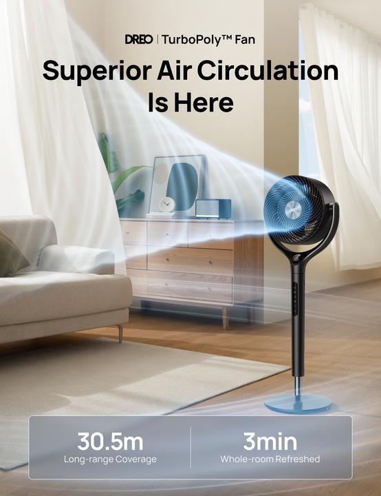 Image du produit Dreo TurboPoly™ Fan 362 (20 dB)