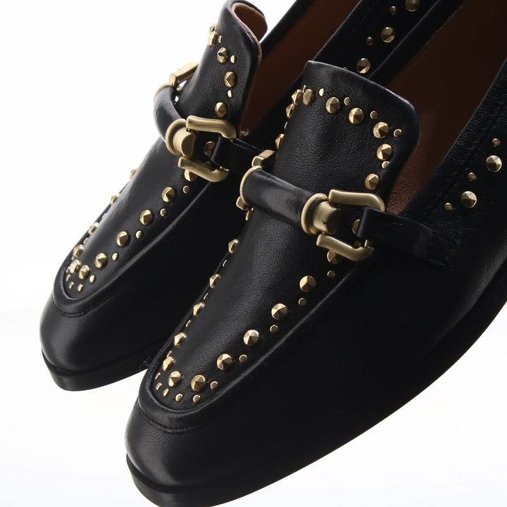 Image du produit Mjus Stud-Mokassins aus Leder (41)