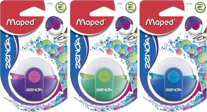 Actual product image Maped Zenoa eraser assorted