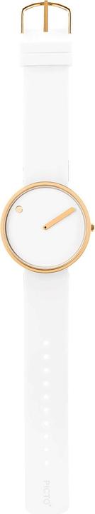 Immagine prodotto Picto 43321-0220G White Silicone Unisex 40mm 5ATM