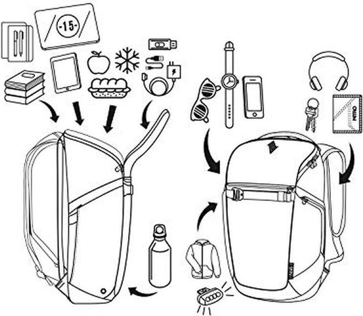 Image du produit Nitro Nikuro sac à dos 49 cm compartiment pour ordinateur portable (25 l)