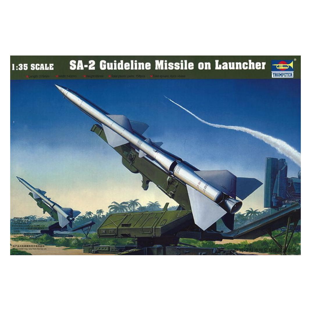 Trumpeter SA-2 Guideline Missile w/Launcher Cabin (00206)