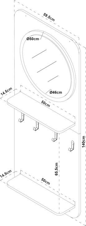 Actual product image En.Casa Tervola