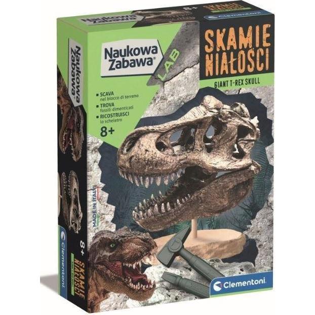 Clementoni Divertimento Scientifico. Fossili. Teschio Di T-Rex 50790