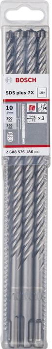 Image du produit Bosch Professional Zubehör Forets marteau EXPERT SDS plus-7X, 8 x 150 x 215 mm, 10 pcs. (8.0 millimètres)