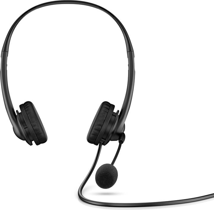 Actual product image HP G2 on-ear headset (Cable, USB-A)