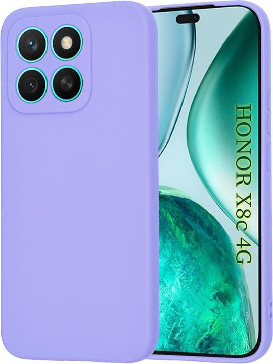 Actual product image Techsuit - SoftFlex - Honor X8c - Light Purple (Honor X8c)