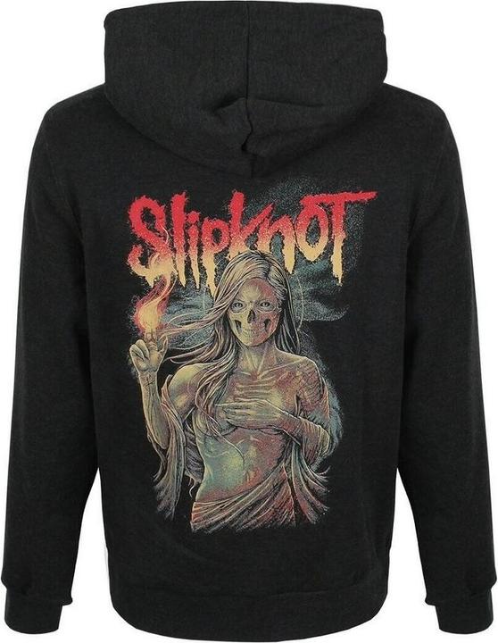 Produktbild Slipknot Erwachsene Burn Me Away Back Print Zipped Full Zip Hoodie (XL)