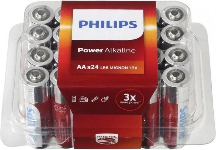Actual product image Philips Power Alkaline (24 pcs., AA)