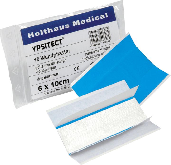 Actual product image Holthaus Wound Plasters Detect 6x10cm