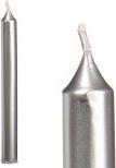Acorde set 8 bougies argentées 20 cm 8 heures (8 pcs)