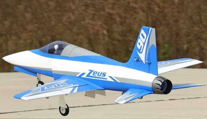 Image du produit Freewing Zeus 90mm PNP 8S Sport jet EDF (Bleu) (Avion à réaction)