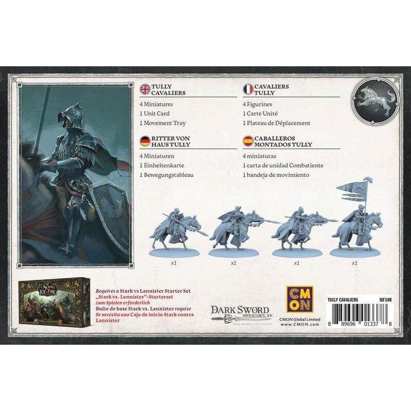 Thumbnail - Cmon CMND0196 - Song of Ice & Fire: Tully Cavaliers, für 2 Spieler, ab 12 Jahren (DE-Erweiterung) (Englisch)