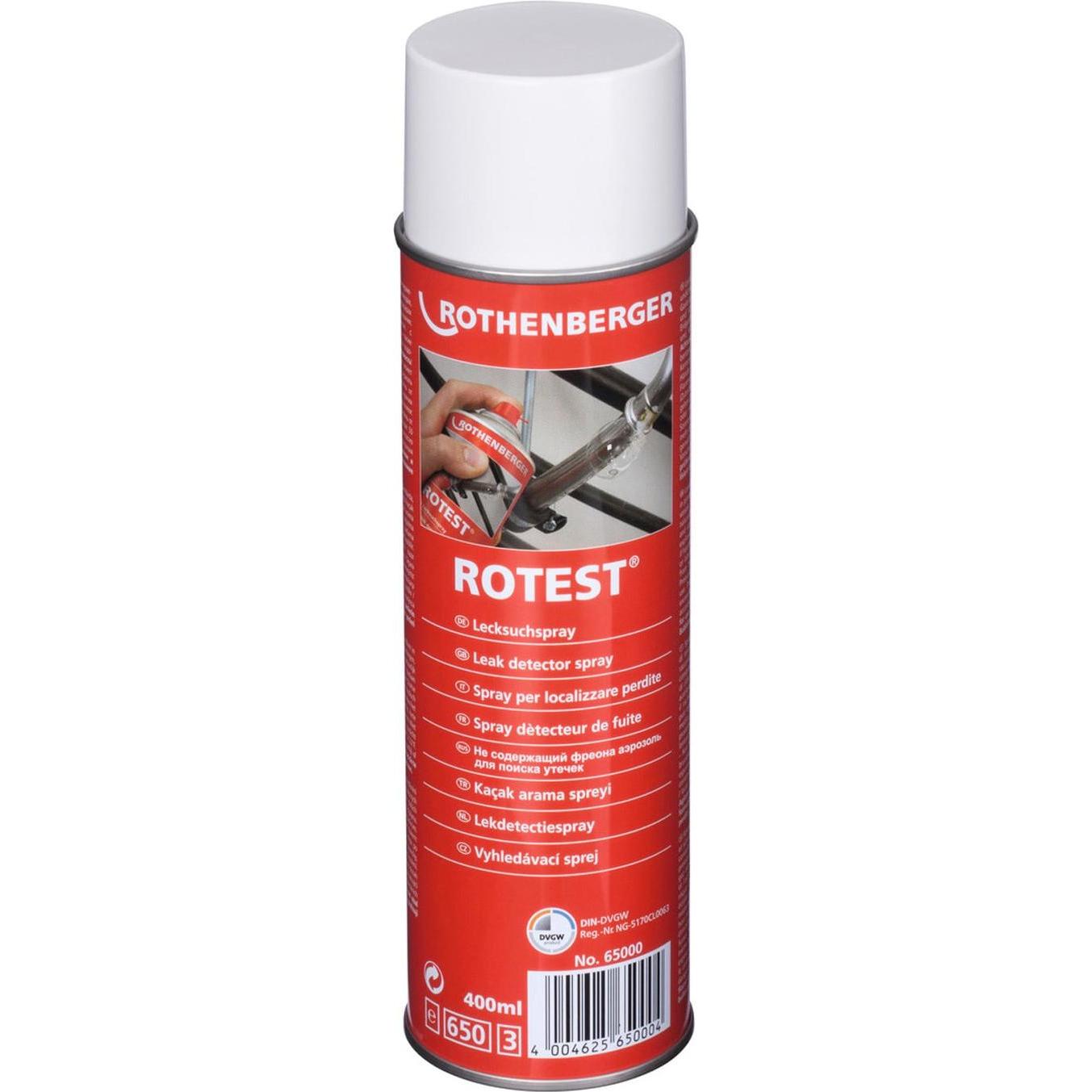 Rothenberger, Attrezzatura per garage, Lecksuchspray, 400ml VPE: 12