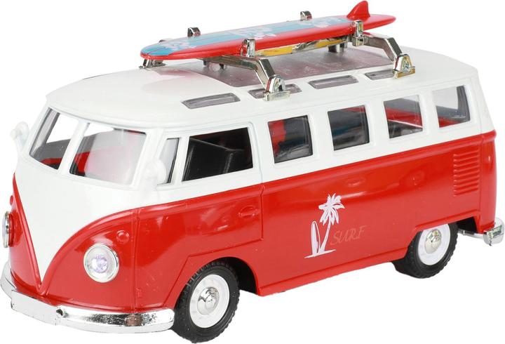 Produktbild Toi-Toys Rückziehbarer Retro-Bus mit Licht und Sound
