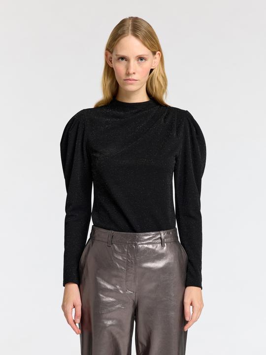 Immagine prodotto Selected Top drappeggiato con maniche lunghe (S)