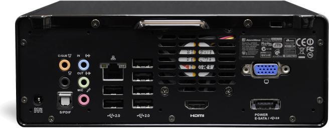 Produktbild AsRock ION330 HT-BD, Atom 330, nVidia ION, schwarz, BluRay (2 GB)