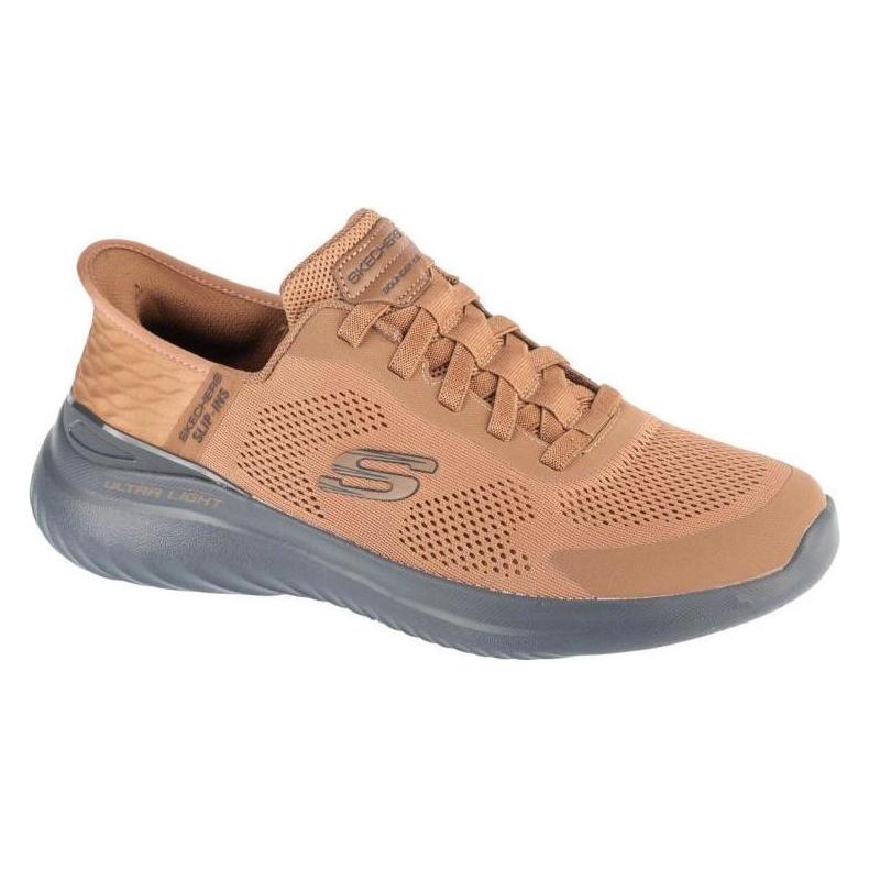 Skechers, Herren, Sneakers, Bounder Emerged Schuhe, Schwarz, Braun, (41.5)