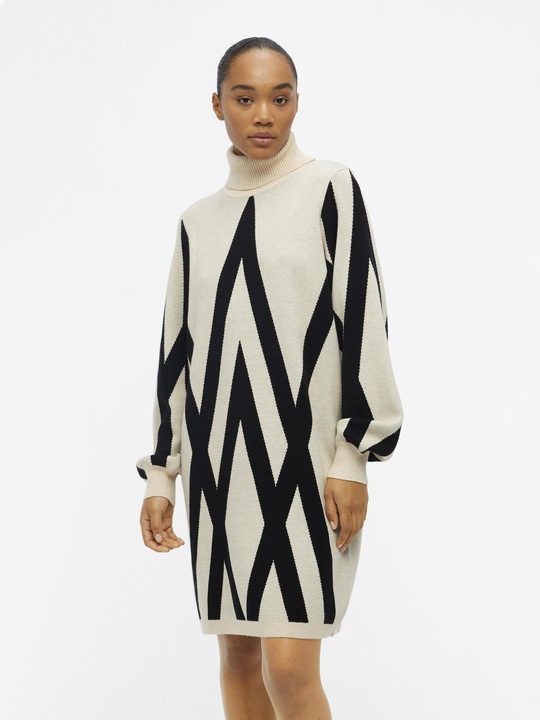 Actual product image Object Geometry Knit Dress (L)