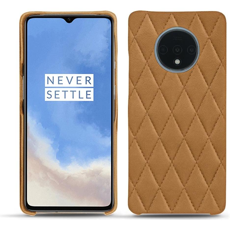 Thumbnail - Noreve Lederschutzhülle (OnePlus 7T), Smartphone Hülle, Braun