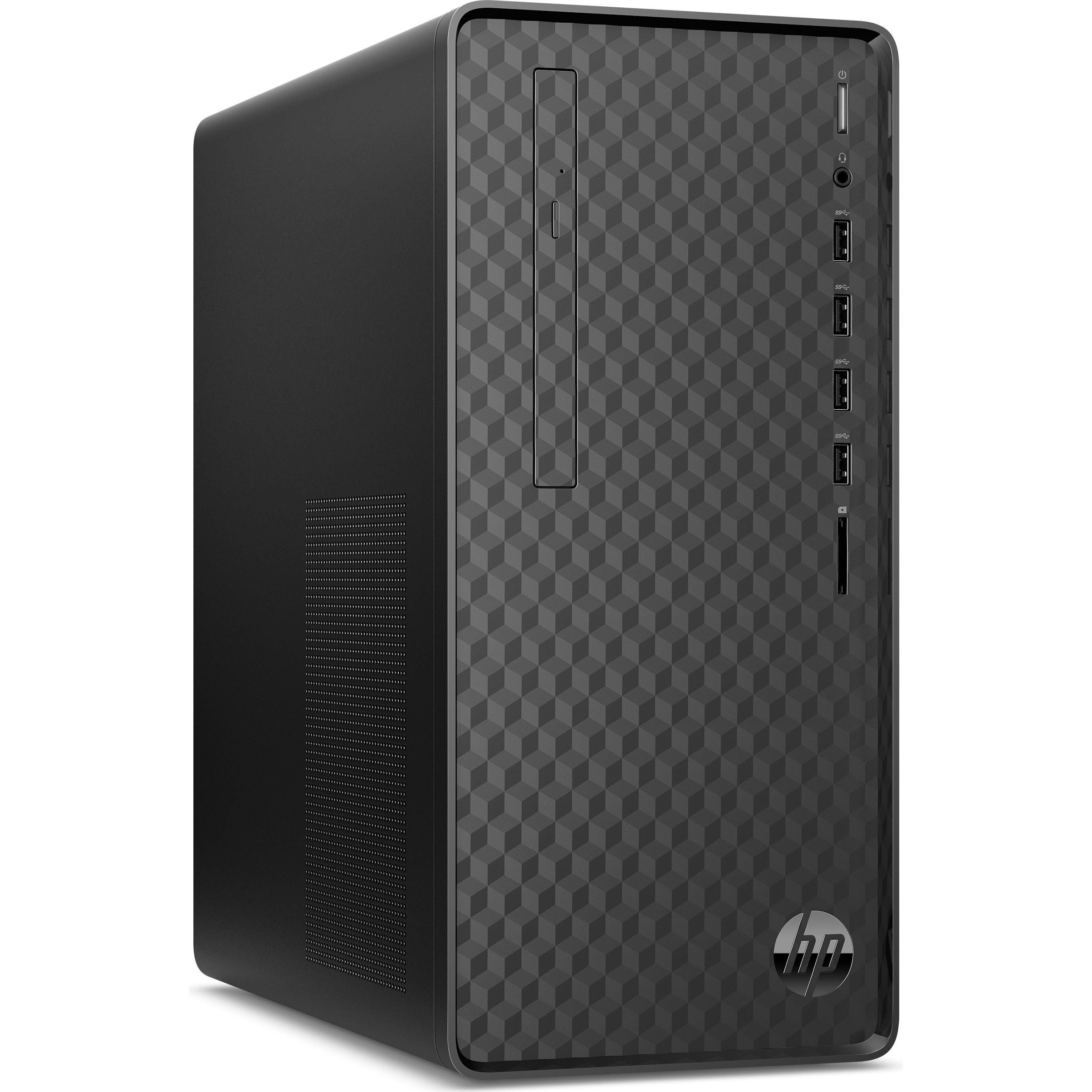HP Pavilion M01-F3106ng (AMD Ryzen 7 5700G, 16 GB, 1000 GB, AMD Radeon Graphics), PC, Schwarz