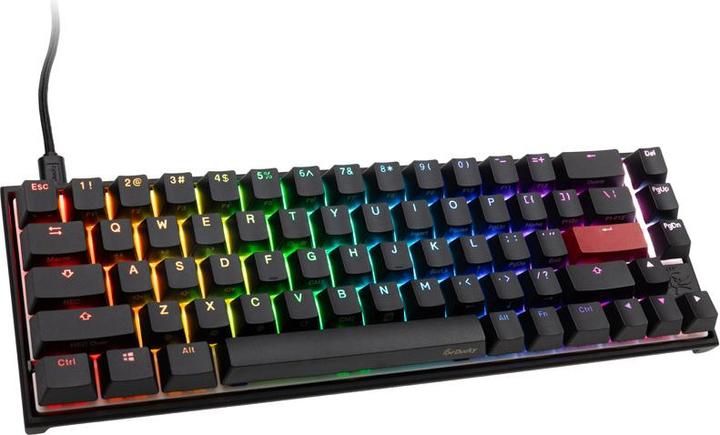 Produktbild Ducky Mecha Pro SF Gaming Tastatur, Cherry MX-Silent-Red (US) (US, Kabelgebunden)