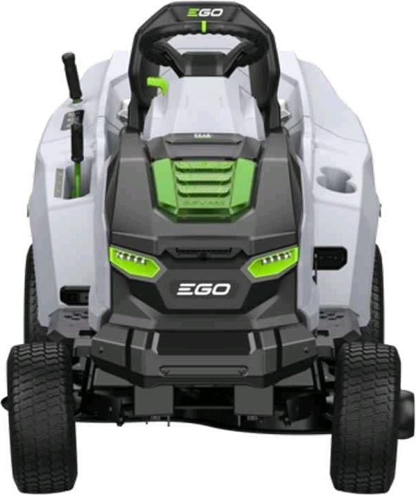 Actual product image EGO TR 3801 E B Cordless ride-on mower with grass collector (Rechargeable battery operated)