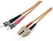 Actual product image equip FO patch cable ST->SC singlemode duplex OS2 ge (5 m)