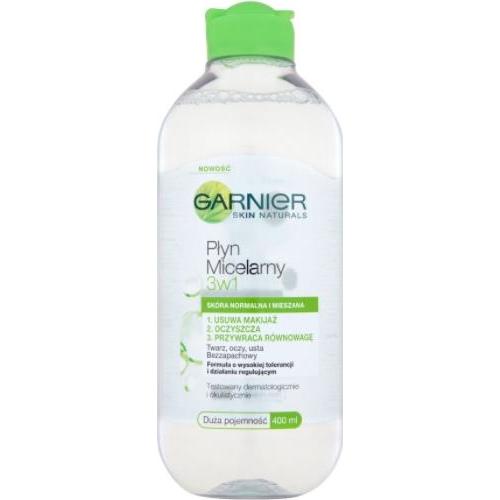 Thumbnail - Garnier, Gesichtsreinigung, Skin Naturals Micellar Liquid 3In1 Score Normal And Mixed 400Ml (Puder, 400 ml)