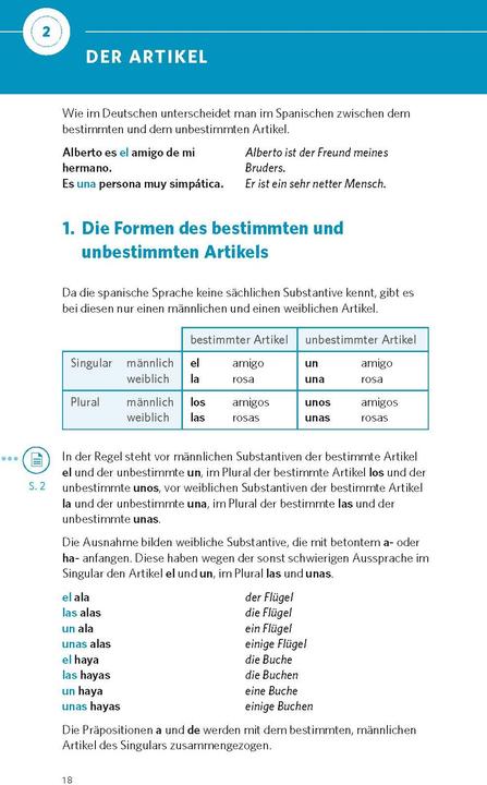 Nutritional values and ingredients Grammatik kurz & bündig Spanisch (German, Spanish, 2025)