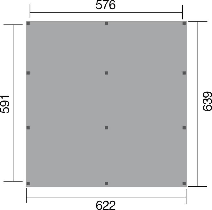 Actual product image Weka Holzbau Glued wood 615
