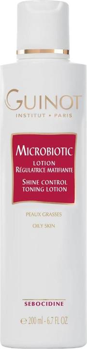 Actual product image Guinot Microbiotic Shine Control Toning Lotion (Oily Skin) 200ml (Face toner, 200 ml)