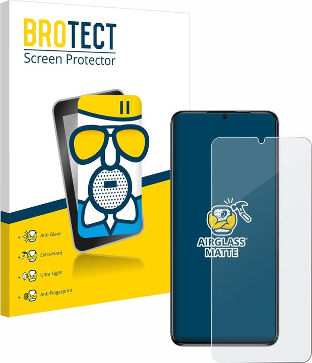 Actual product image BROTECT AirGlass Glass Matte (1 Piece, Oukitel C50)