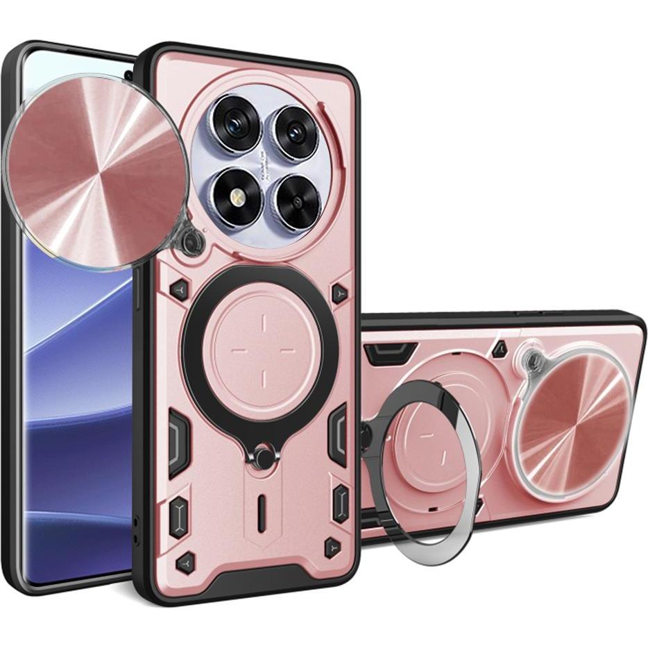 Techsuit - CamGuard Pro - Xiaomi Redmi Note 14 Pro 5G / Poco X7 - Rose Gold (Xiaomi Redmi Note 14 Pro 5G, Xiaomi Poco X7), Cover smartphone, Oro