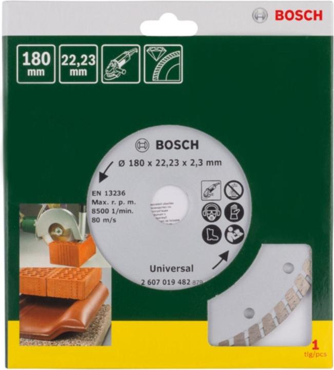 Actual product image Bosch Zubehör Diamond saw blade Turbo, Ø 180 mm