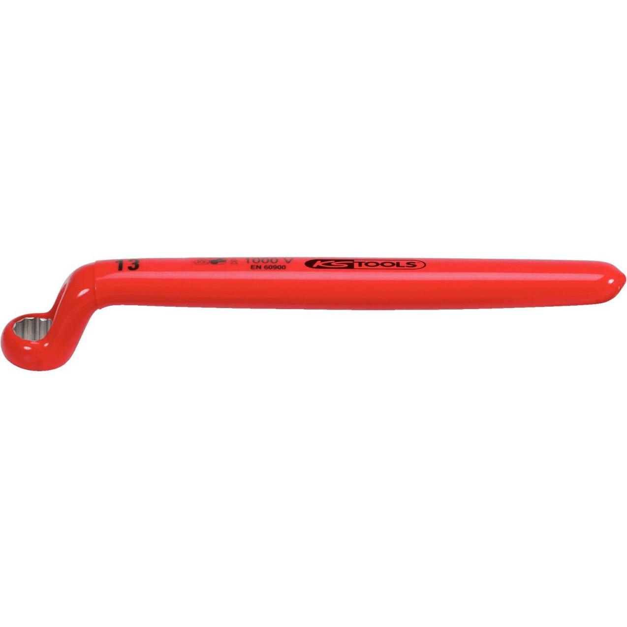 KS Tools, Schraubenschlüssel, Isolierter Ringschlüssel, gekröpft, 11mm (11 mm)