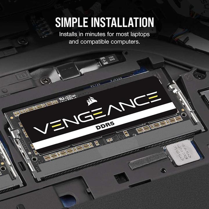 Actual product image Corsair Vengeance (2 x 16GB, 5600 MHz, DDR5 RAM, SO-DIMM)