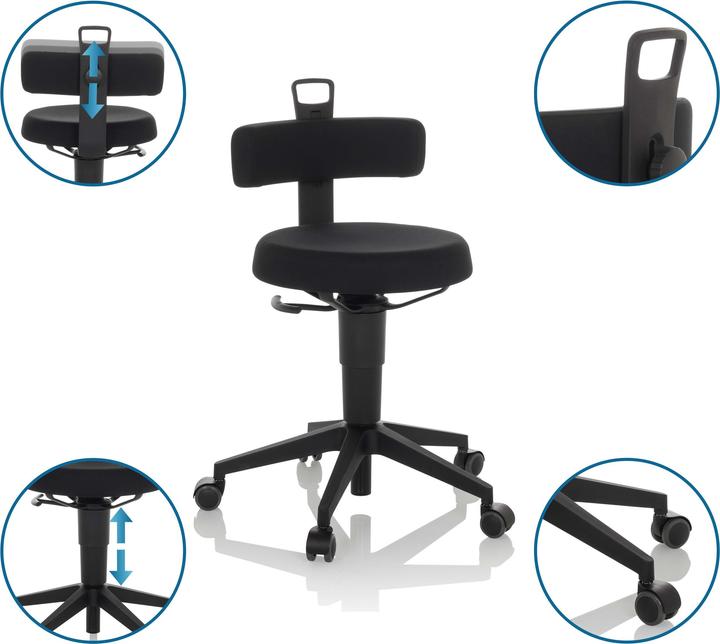 Immagine prodotto Hjh Office Top Work Flex (46 - 58 cm)