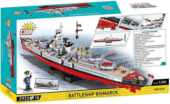Actual product image Cobi Battleship Bismarck - Executive Edition