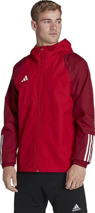 Produktbild adidas Tiro 23 Competition All Weather Herrenjacke rot HE5653 (S) (S)