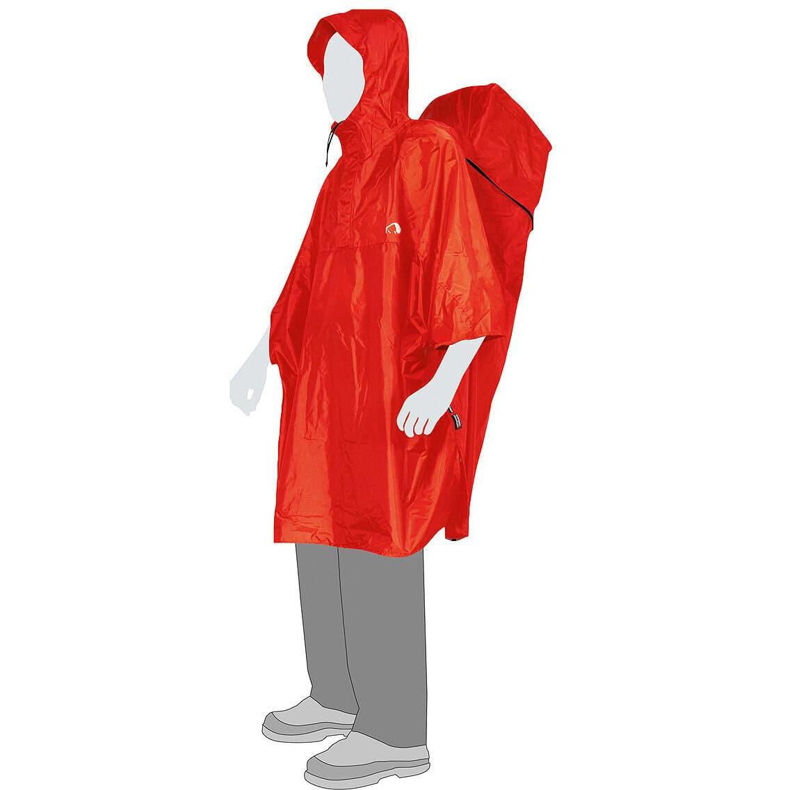 Thumbnail - Tatonka, Herren, Jacke, Schutzüberzug Cape Men M (M), Rot, M