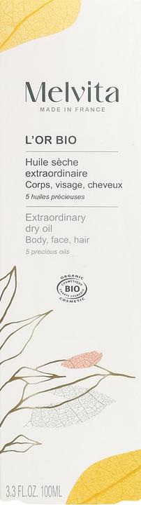 Produktbild Melvita L'Or Bio Trockeneöl Extraordinaire (Körperöl, 100 ml)
