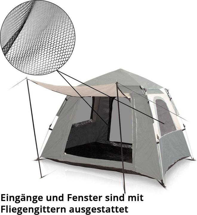Actual product image Stahlwerk Camping tent Z-210 ST 210 x 160 cm self-assembly pop-up tent (2.30 kg, 2 persons)