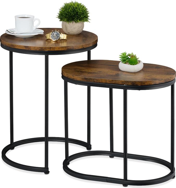 Produktbild Relaxdays 2-tlg. Satztisch-Set