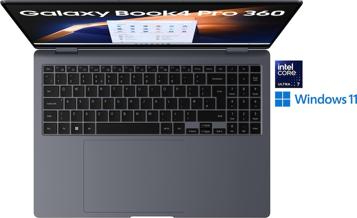 Produktbild Samsung Galaxy Book4 Pro 360 (16", Intel Core Ultra 7 155H, 16 GB, 1000 GB, DE)