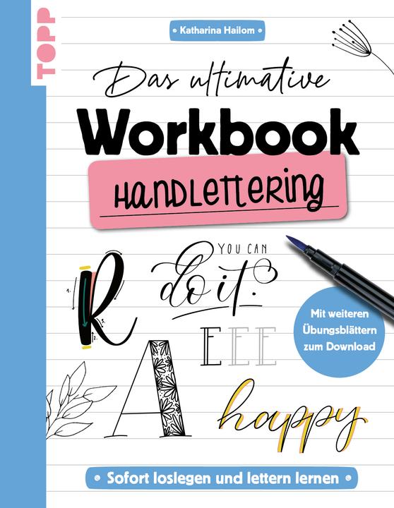 Produktbild Das ultimative Workbook: Handlettering (Deutsch)