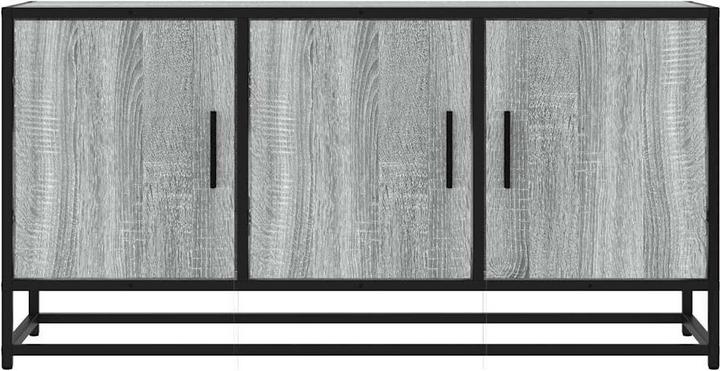 Actual product image VidaXL TV cabinet Lowboard TV cabinet TV table Grey Sonoma wood-based material (100 x 35 x 50 cm)