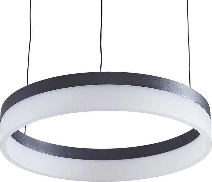 Produktbild Lucande Smart LED-Hängeleuchte Squillo schwarz Tuya RGBW CCT (3600 lm)